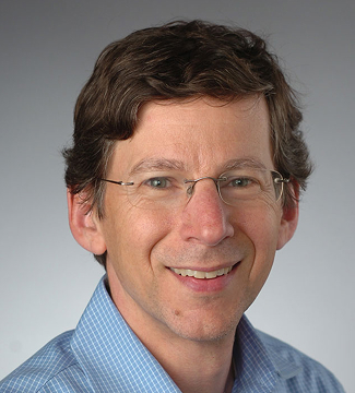 Jeffrey Saltz, a male professor, smiling at the camera.